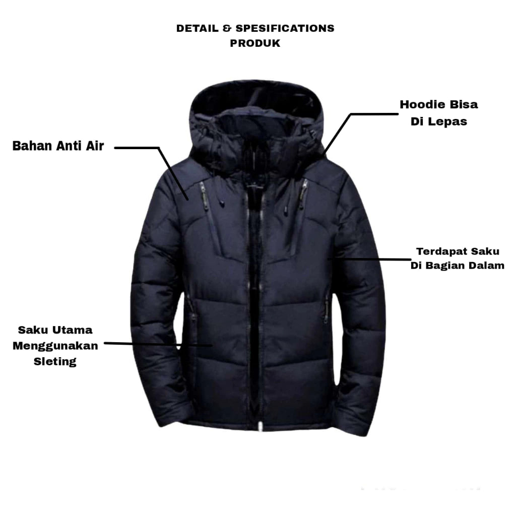 MnG Thick Jacket Men Women Waterproof Outdoor Puffer Thick Winter(MNG01)