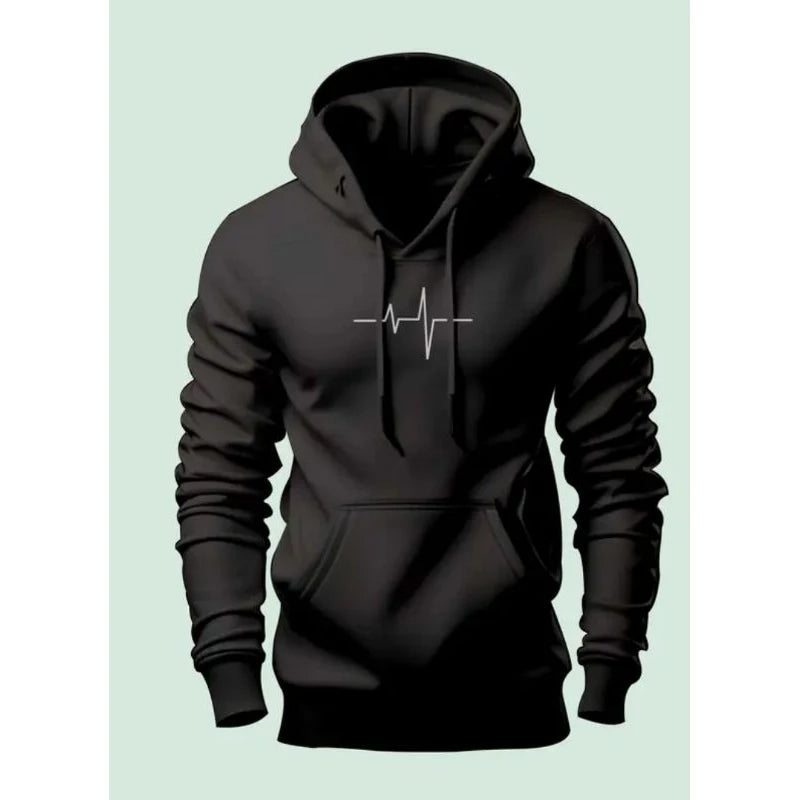 Hoodie Sweater pulse thick fleece fabric, soft, unisex (MD05)
