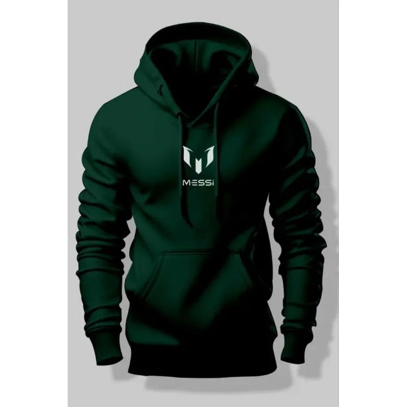 Messi unisex hoodie sweater thick fleece material distro(MD04)
